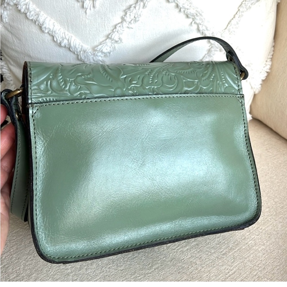 PATRICIA NASH ILINA C/B sage flap crossbody bag - Picture 5 of 15